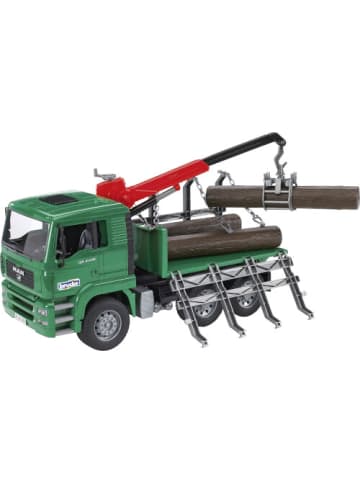 bruder Spielzeugfahrzeug MAN Holztransport-LKW mit Ladekran, 4-8 Jahre