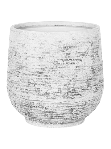 Beliani Outdoor Blumentopf DIONI in Grau - (W) 48 x (H) 53 x (L) 48 cm