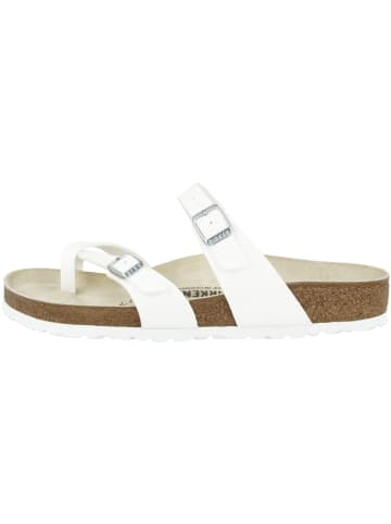 Birkenstock Pantolette Mayari Birko-Flor schmal in weiss