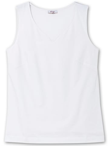 sheego Tanktop in ecru