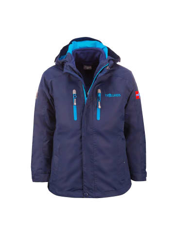 Trollkids 3 in 1 Jacke Myrdal PRO in dark navy
