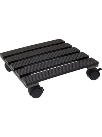 PROGARDEN Pflanzenroller in schwarz