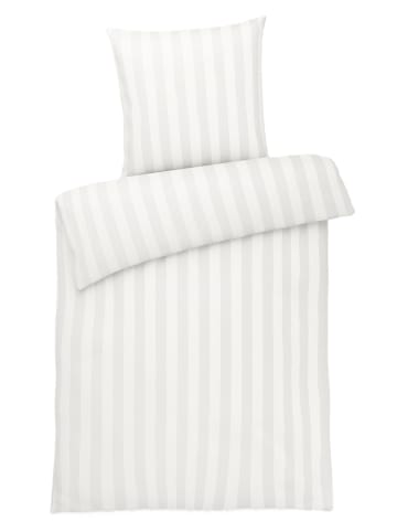 Carpe Sonno Damast Bettwäsche in Silber