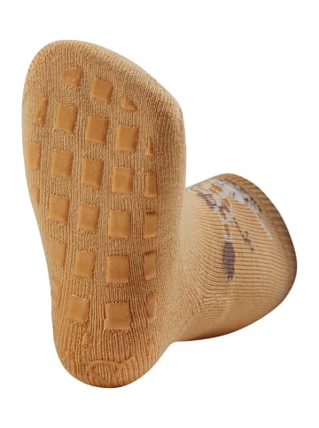 Sterntaler ABS Socken 2er-Pack Safari in ocker