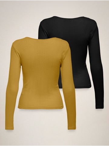 JDY 2er-Pack Top in Harvest Gold