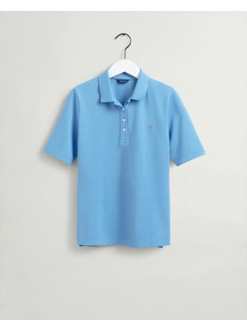 Gant T-Shirt in silver lake blue