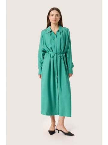 Soaked in Luxury Kleid SLSija A-shape in Bottle Green