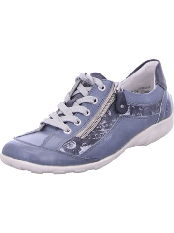 remonte Schnürschuhe in white/ozean/silber