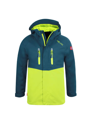 Trollkids Funktionsjacke Nusfjord in petrol
