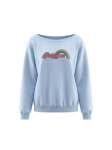 myMo Women Sweatshirt in Light Blue