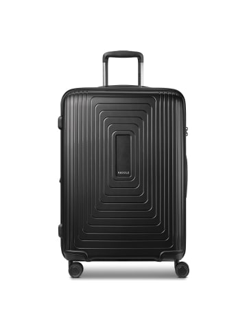 Redolz Essentials 14 4 Rollen Trolley M 65 cm mit Dehnfalte in black metallic