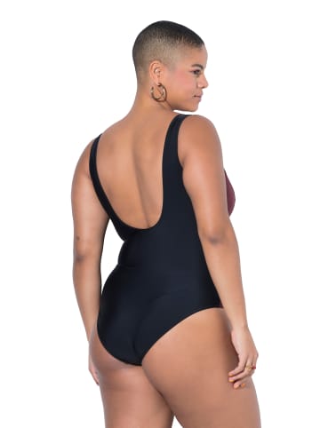 Studio Untold Badeanzug in aubergine