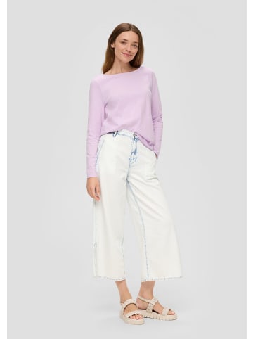 s.Oliver T-Shirt langarm in Lila
