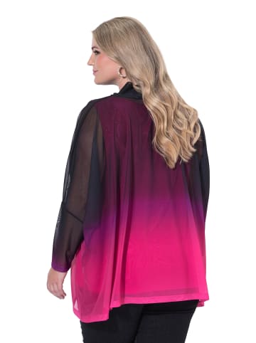 MIAMODA Bluse in neon berry