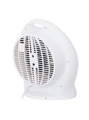 Adler Europe Adler AD 7728 Elektrischer Heizlüfter 2000W mit 2 Heizstufen - Weiß in Weiß