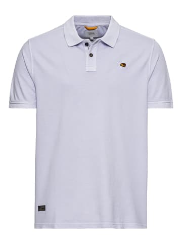 Camel Active Piqué Poloshirt aus zertifiziertem Organic Cotton in Lavendel