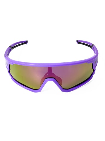 YEAZ SUNRISE Sport-Sonnenbrille Blue-Magenta/Purple in lila