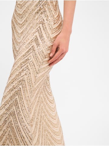 Lipsy Abendkleid in gold - 0001