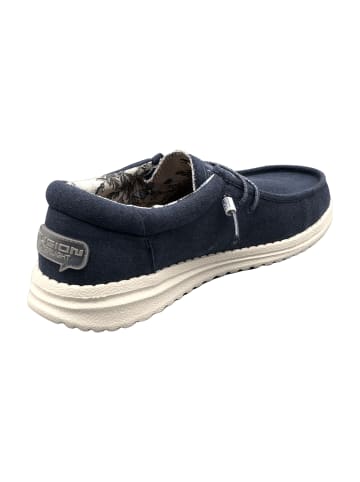 Fusion Mokassin Schnürschuhe in Blau