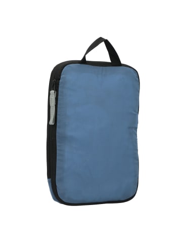Jack Wolfskin Compression Packtasche 27,5 cm mit Dehnfalte in elemental blue