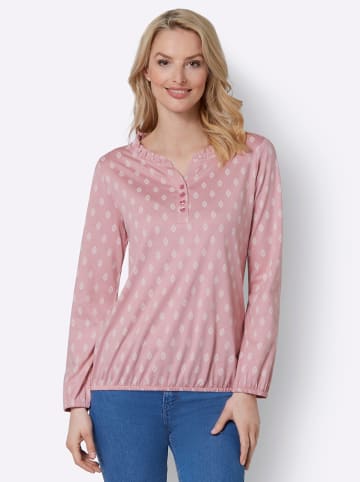 WITT WEIDEN Shirt in hortensie-ecru-bedruckt