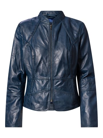 CBL Damen Lederjacke  in blau