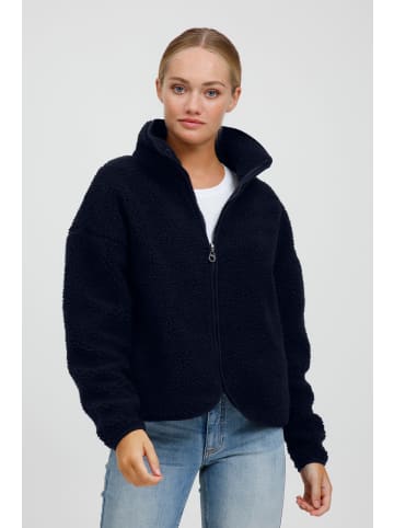 Oxmo Plüschjacke OXTonje in Dunkelblau