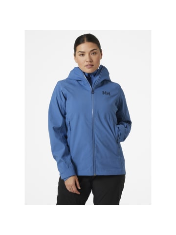 Helly Hansen W VERGLAS 3L SHELL JACKET in Blau