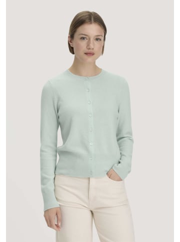 Hessnatur Strickjacke in polargrün