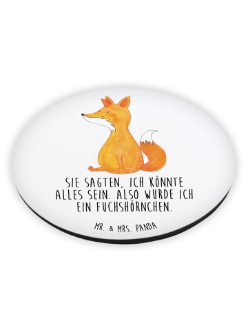 Mr. & Mrs. Panda magnet Einhorn Wunsch mit Spruch in Weiß