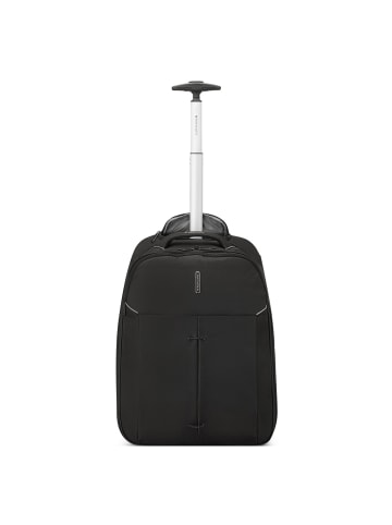 Roncato Ironik 2.0 2 Rollen Rucksacktrolley 55 cm Laptopfach in schwarz