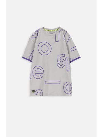 Lemon explore Kurzarmshirt für Jungen  in grau