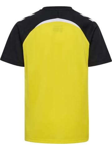 Hummel T-Shirt Hmllead Kinder in BLAZING YELLOW/BLACK