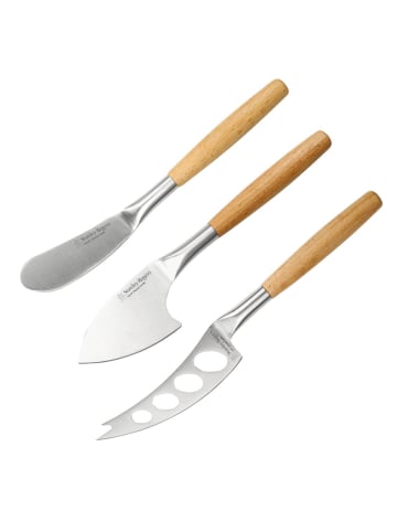 Stanley Rogers Käsemesser-Set für Hart-, Weich- & Frischkäse, 22x2,5 cm