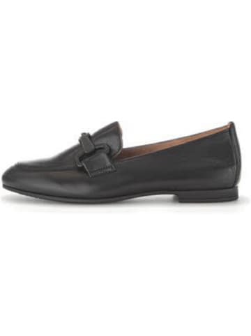 Gabor Flacher Pump in schwarz