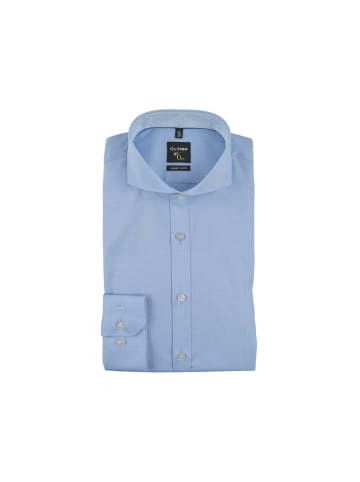 OLYMP  Langarm Business Hemd für Herren in blau in blau