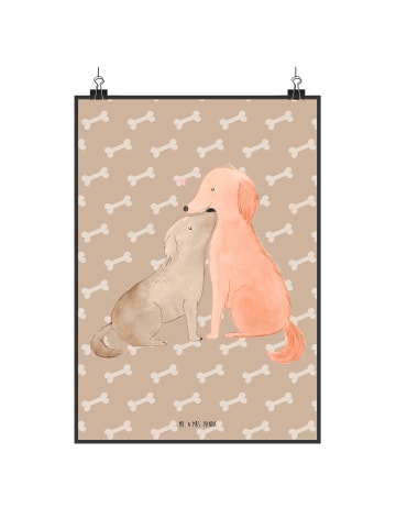 Mr. & Mrs. Panda Poster Hunde Liebe ohne Spruch in Hundeglück