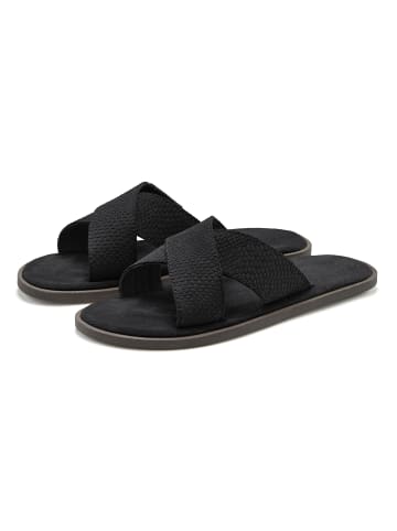 Beach Time Pantolette in schwarz