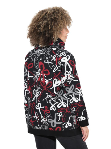Ulla Popken Sweatshirt in schwarz
