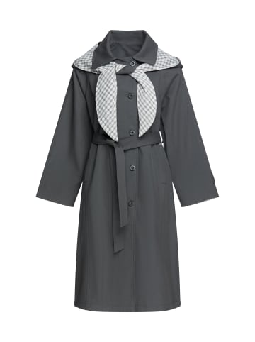 usha BLACK LABEL Women Coat in Grey