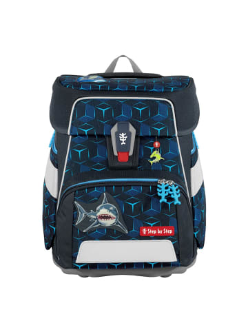 Step by Step 5tlg. Ranzen-Set SPACE in Shark Dexter