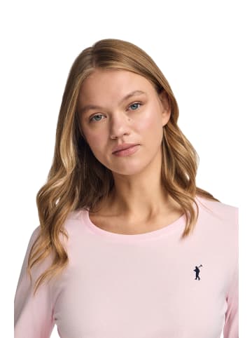 Polo Club Langarmshirt in Rosa