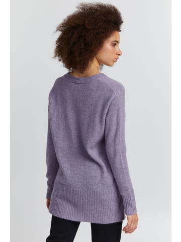 ICHI Longpullover IHKAMARA LONG LS 20116692 in lila