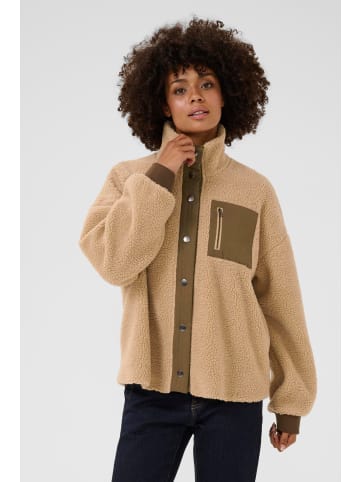 CULTURE Jacke CUtally Oversize fit in Nomad/Brown