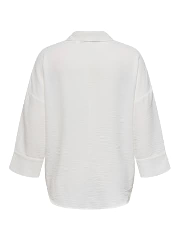 ONLY Carmakoma Bluse in Cloud Dancer