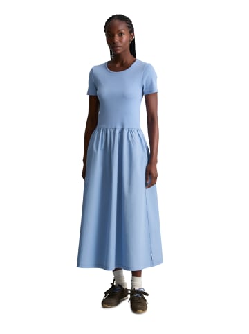 Marc O'Polo DENIM Jerseykleid flared in Flaxflower Blue