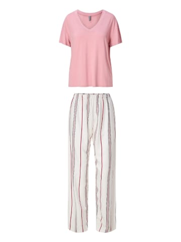 Linga Dore & Hose Top in Rosa/druck