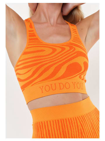 You do You Sport-BH in orange