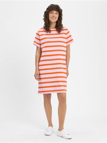 Marie Lund Kleid in altrosa orange - 0002