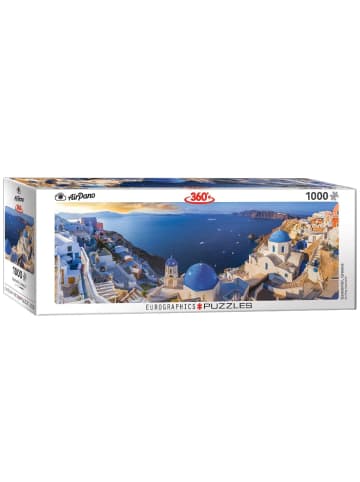Eurographics Santorini Griechenland (Puzzle) | Panorama-Puzzle